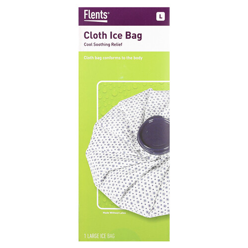 Flents, Cloth Ice Bag, Stoff-Eisbeutel, groß, 1 Beutel