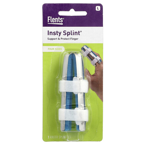 Flents, Insty Splint®, fyrsidig fingerskena, L, 1 st