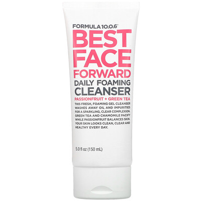 Formula 10.0.6 Best Face Forward, Daily Foaming Cleanser, 5 fl oz (150 ml)
