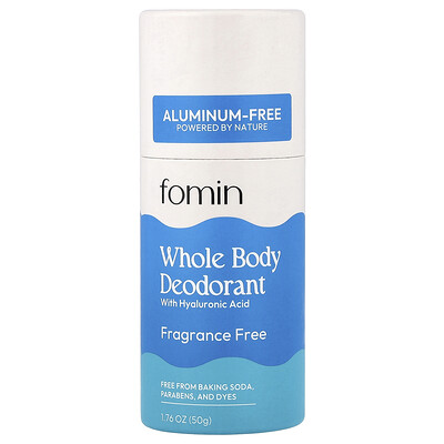 Product Image for fomin, Whole Body Deodorant, Aluminum-Free, Fragrance Free, 1.76 oz (50 g)