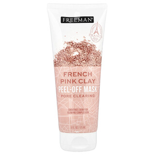 Freeman Beauty, Mascarilla de belleza exfoliante con arcilla rosa francesa, 175 ml (6 oz. líq.)
