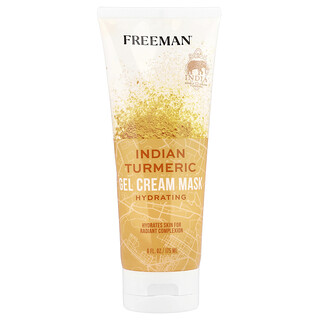 Freeman Beauty, Hydraterend Indiaas kurkuma gelcrème schoonheidsmasker, 175 ml