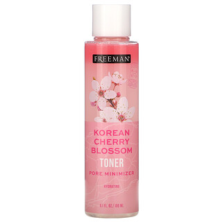 Freeman Beauty, Korean Cherry Blossom Toner, Pore Minimizer, Hydrating, 6.1 fl oz (180 ml)