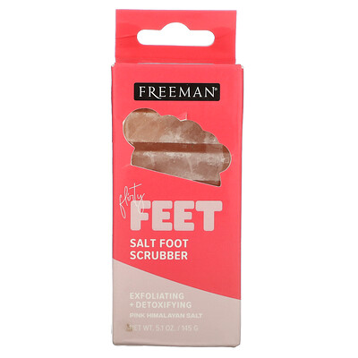 Купить Freeman Beauty Flirty Feet, Salt Foot Scrubber, 5.1 oz (145 g)