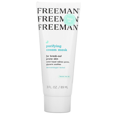 Freeman Beauty Очищающая крем-маска, 89 мл (3 жидк. Унции)