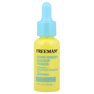 Freeman Beauty, 亮澤精華 + 隔離霜，1 液量盎司（30 毫升）