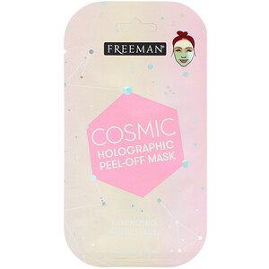 Отзывы о Freeman Beauty, Cosmic Holographic Peel-Off Mask, Luminizing Rose Quartz, 0.33 fl oz (10 ml)