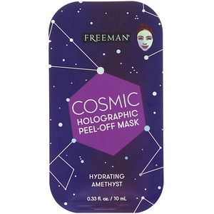 Freeman Beauty, Cosmic Holographic Peel-Off Mask, Hydrating Amethyst, 0.33 fl oz (10 ml) отзывы