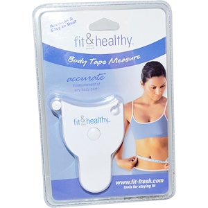 Фит и Фрэш, Fit & Healthy, Body Tape Measure, 1 Tape Measure отзывы