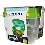 Fit & Fresh, Шейкер для салата с отдельным контейнером для льда и дозатором для соуса, из 5 частей отзывы