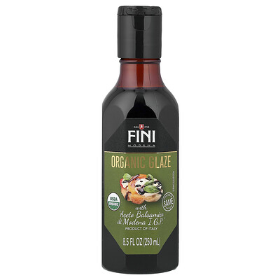 Fini Modena, Glaseado orgánico con vinagre balsámico de Módena, 250 ml (8,5 oz. líq.)