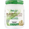 Fit & Lean, 植物性プロテイン、クリーミーバニラ、532.5g