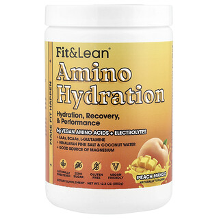 Fit & Lean, Amino Hydration, Pêssego e Manga, 350 g (12,3 oz)