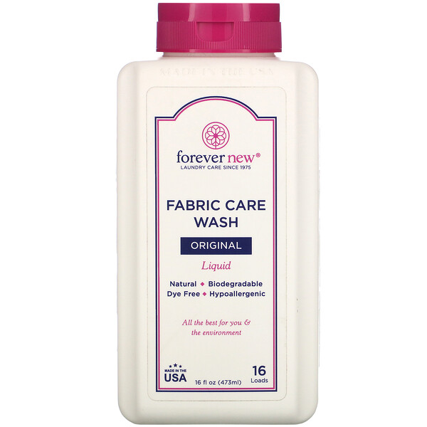 Forever New‏, Fabric Care Wash, Liquid, Original, 16 fl oz (473 ml)