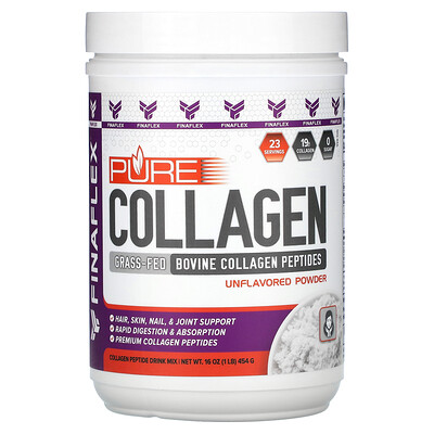 

Finaflex, Pure Collagen, Unflavored, 1 lb (454 g)