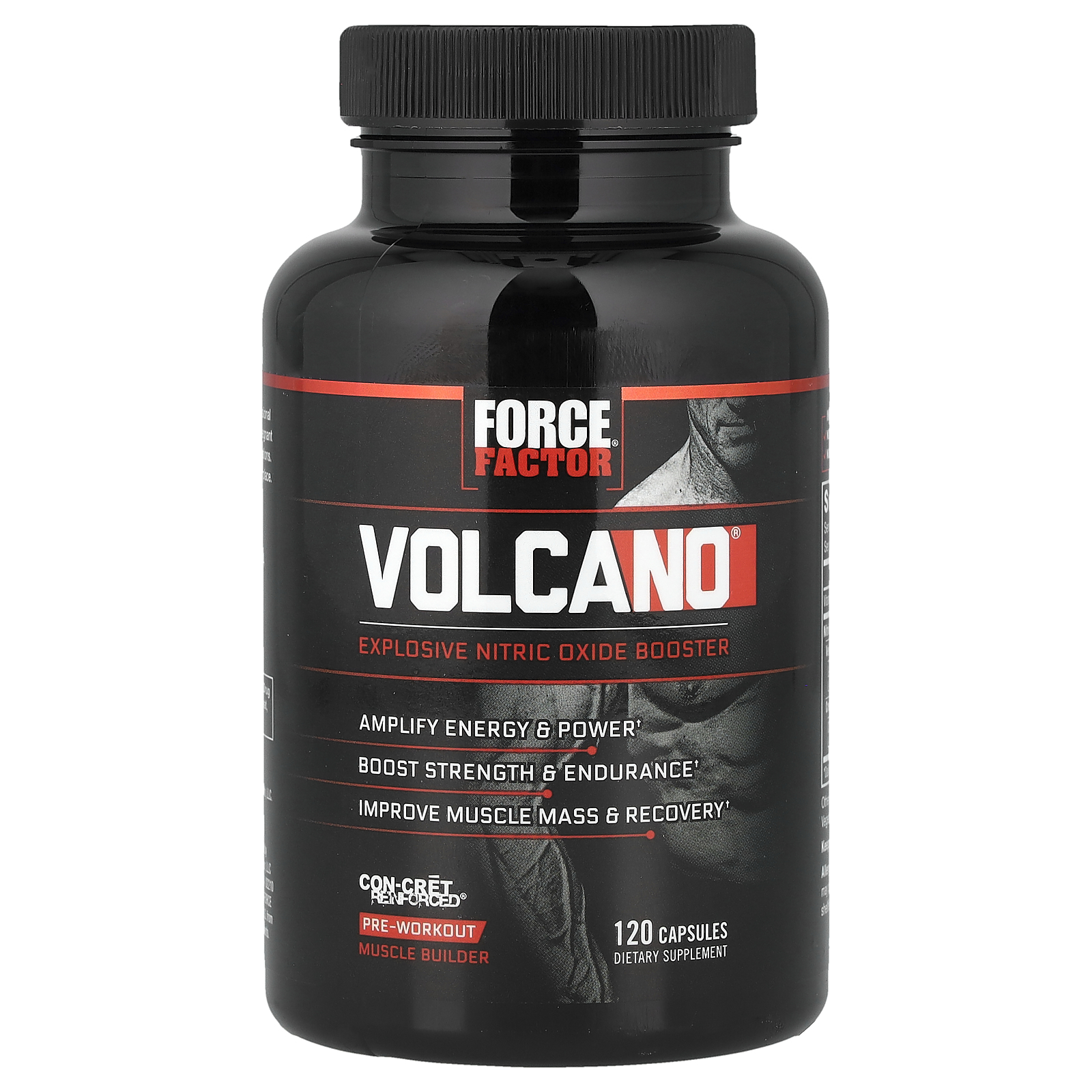 Force Factor (포스팩터), 볼케이노(Volcano), 폭발성 산화질소 부스터, 캡슐 120정