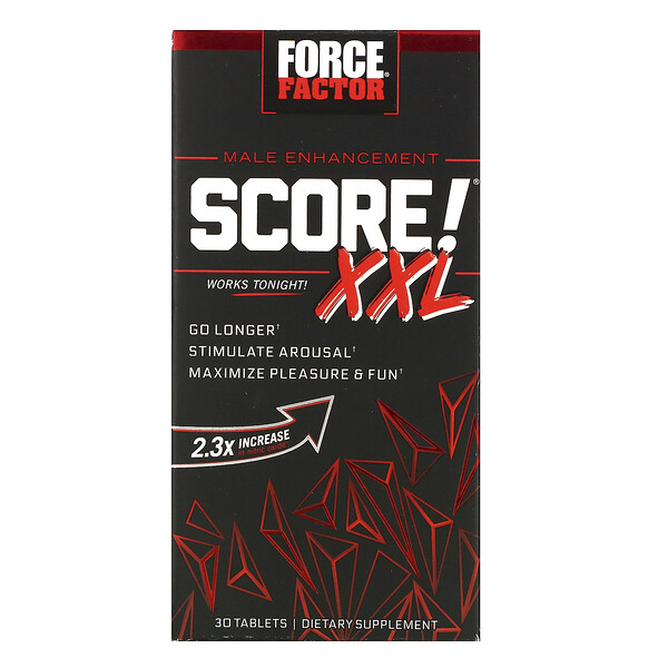 Force Factor‏, יש! XXL, לשיפור בריאות הגבר, 30 טבליות