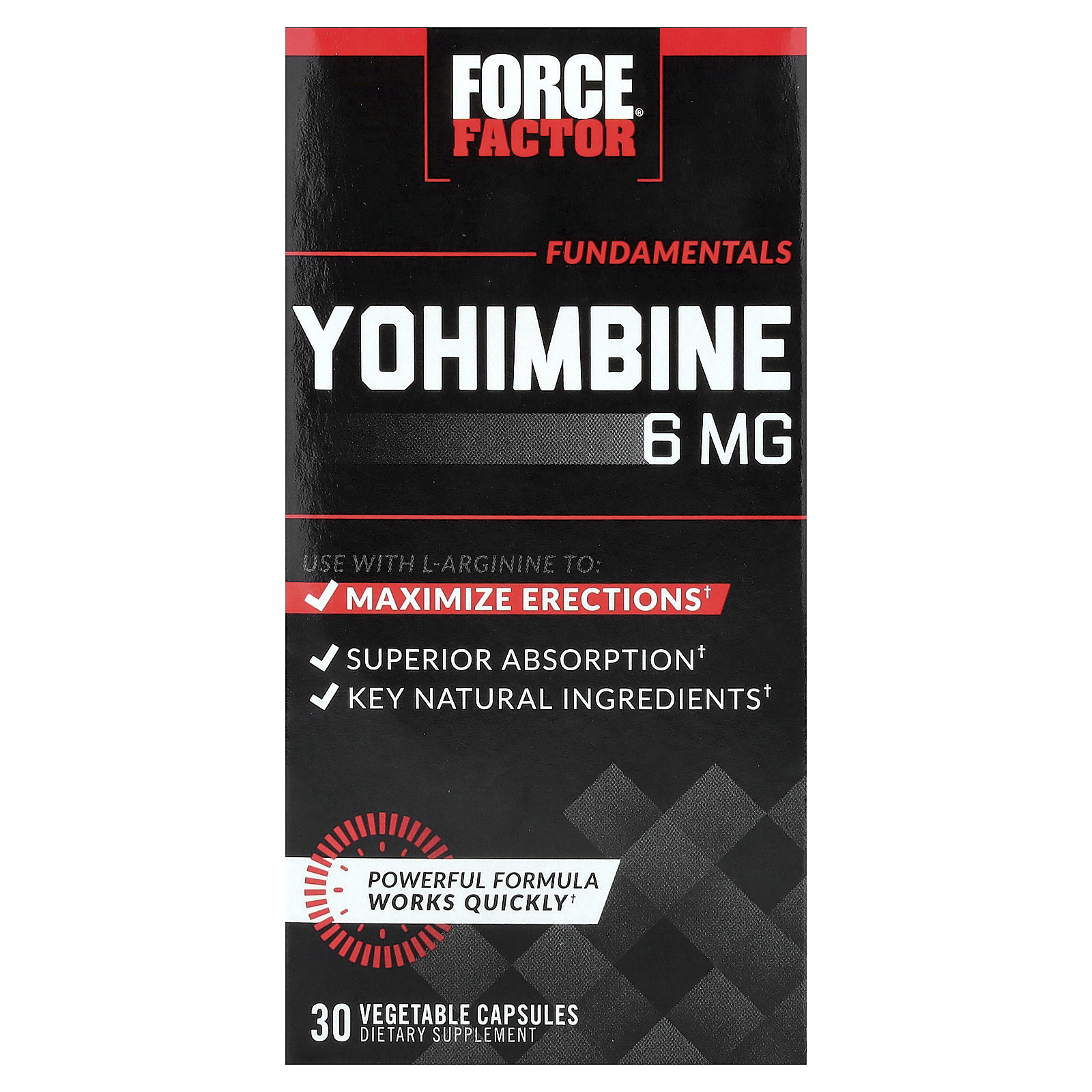 Fundamentals, Yohimbine, 30 Vegetable Capsules | eBay Fundamentals, Yohimbine, 30 Vegetable Capsules | eBay
