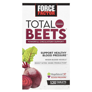 Force Factor, Total Beets，強大的循環系統幫助，120 片