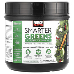 Smarter Greens™, порошок із суперфудів, без смакових добавок, 420 г (14,8 унції)
