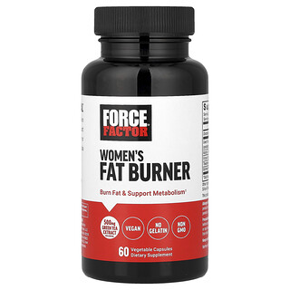 Force Factor, Suplemento para quemar grasas para mujeres, 60 cápsulas vegetales