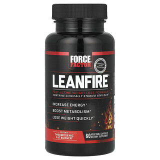 فورس فاكتور‏, LeanFire®، عدد 60  كبسولة نباتية