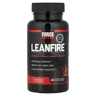 فورس فاكتور‏, LeanFire®، عدد 60  كبسولة نباتية