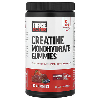 Force Factor, 一水肌痠軟糖，什錦漿果味，150 粒