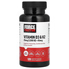 Vitamin D3 & K2 , 120 Vegetable Capsules