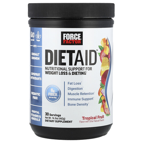 Force Factor DietAid™, Tropical Fruit, 16.3 oz (462 g)