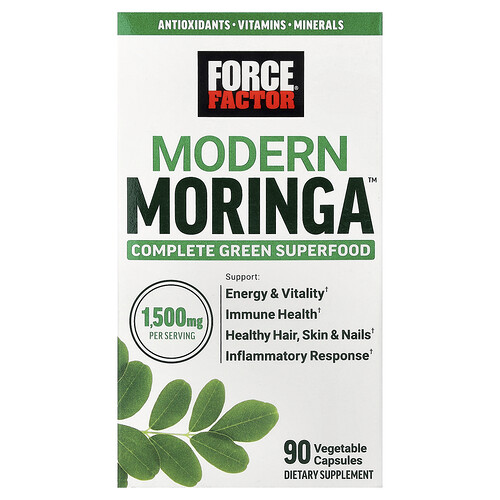 Force Factor, Modern Moringa™, 90 pflanzliche Kapseln