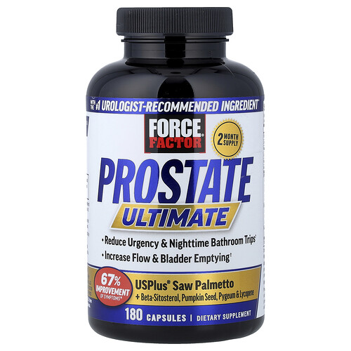 Force Factor Prostate Ultimate, 180 Capsules