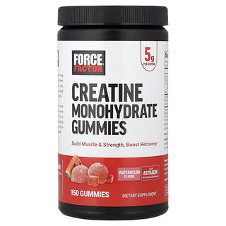 Force Factor, 一水肌酸軟糖，西瓜味，150 粒軟糖