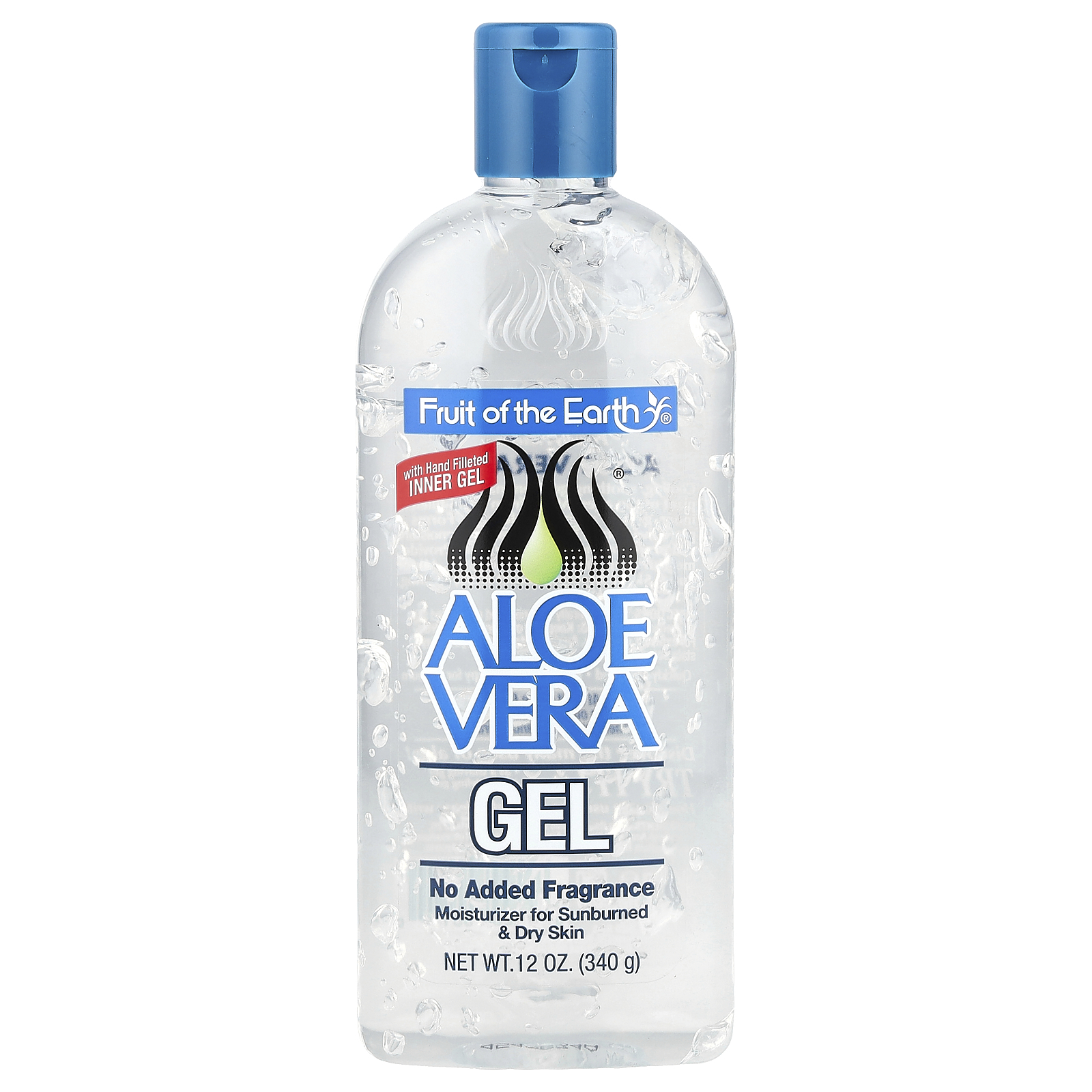 Fruit of the Earth Aloe Vera 100 гель 12 унций 340 г Без спирта без ароматизаторов 2990₽