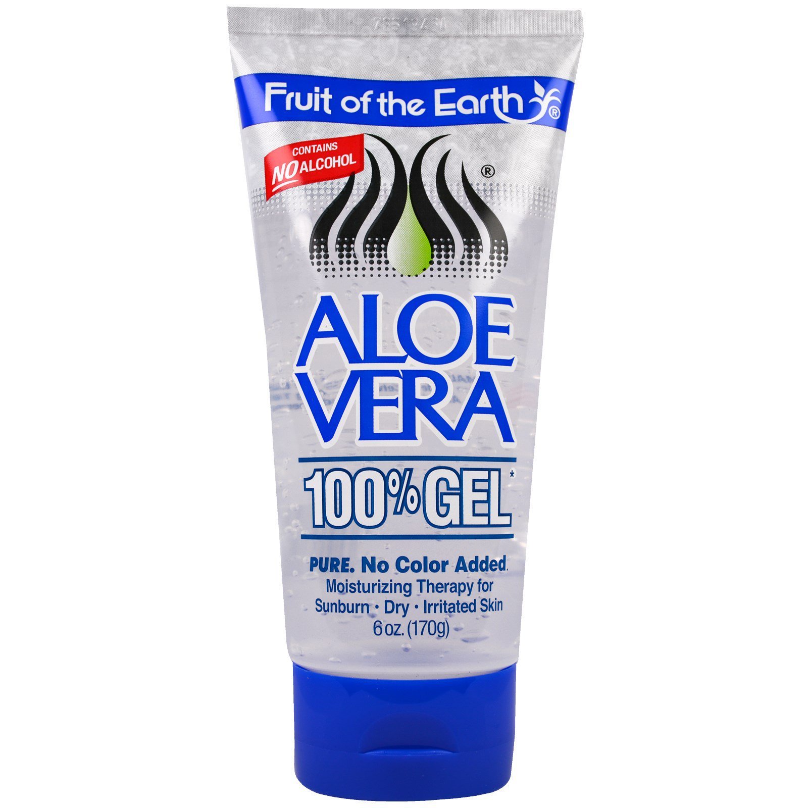 symbol plakat Ydmyge Fruit of the Earth, Aloe Vera 100% Gel, 6 oz (170 g)