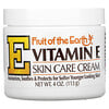 Fruit of the Earth‏, Vitamin E, Skin Care Cream, 4 oz (113 g)