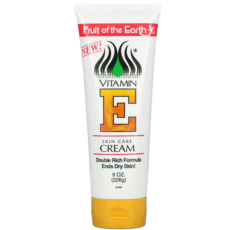 Fruit of the Earth, Vitamin E, Skin Care Cream, 8 oz (226 g) iHerb