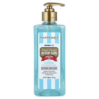 فروت أوف دي أورث‏, Exotic Escape، After Sun Aloe Vera مع المنثا والزيوت العطرية، 16 أونصة (453 جم)