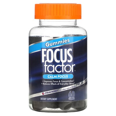 

Focus Factor Calm Focus Strawberry 60 Gummies