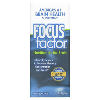 

Focus Factor Nutrition For The Brain 90 Tablets