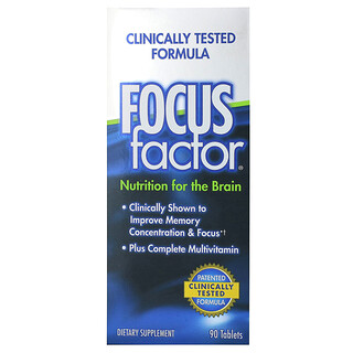 Focus Factor, Питание для мозга, 90 таблеток