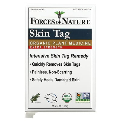 

Forces of Nature Skin Tag Control органическое растительное средство повышенная сила действия 11 мл (0 37 жидк. унции)