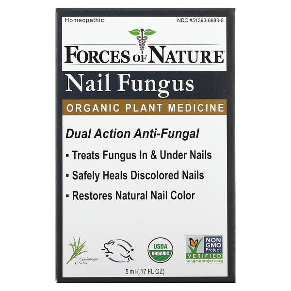 Nail Fungus, Organic Plant Medicine, 0.17 fl oz (5 ml)