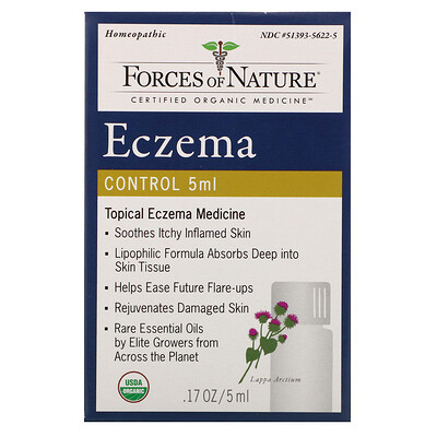 

Forces of Nature Eczema Control, .17 oz (5 ml)