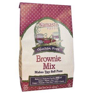 Отзывы о Намастэ Фудс, Brownie Mix, Gluten Free, 30 oz (850 g)