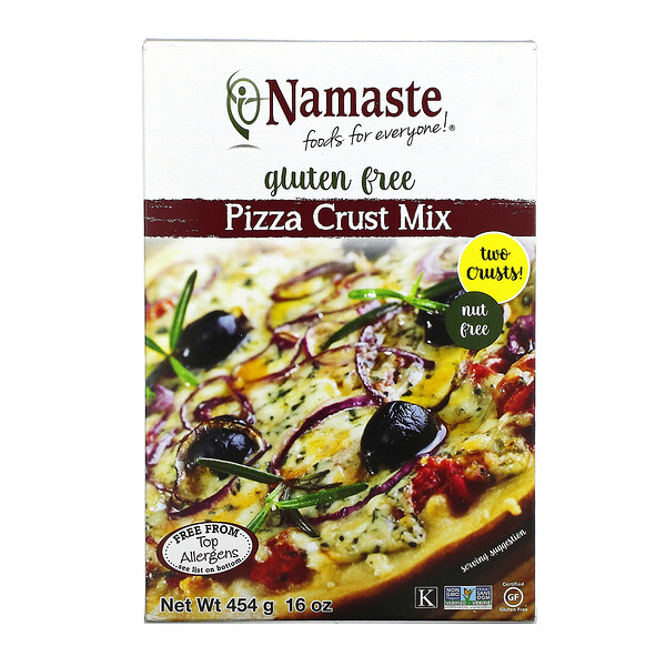 Namaste Foods, ピザクラスト、グルテンフリー、 16 オンス(454 g)