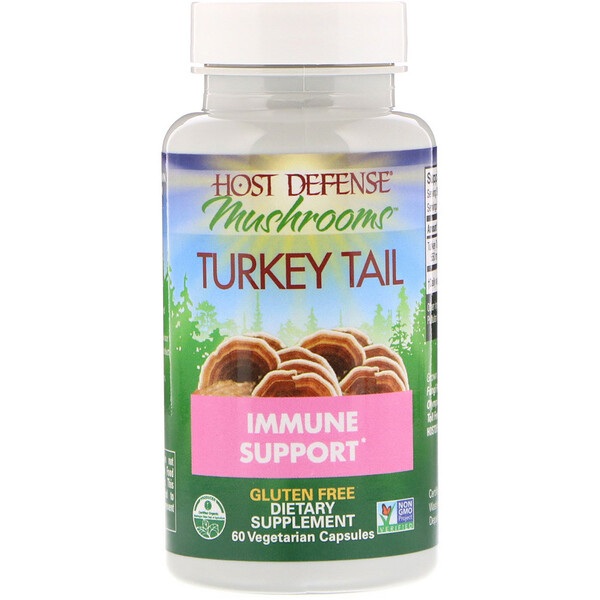 Fungi Perfecti, Turkey Tail, 60 Vegetarian Capsules iHerb