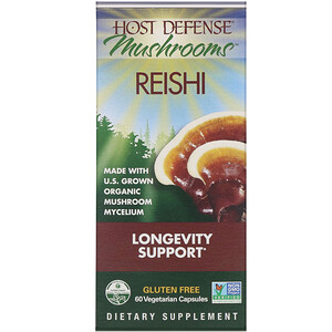 Отзывы о Фунги Перфекти, Mushrooms, Reishi, Longevity Support, 60 Vegetarian Capsules