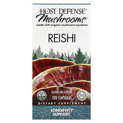 Mushrooms™, рейші, 120 капсул
