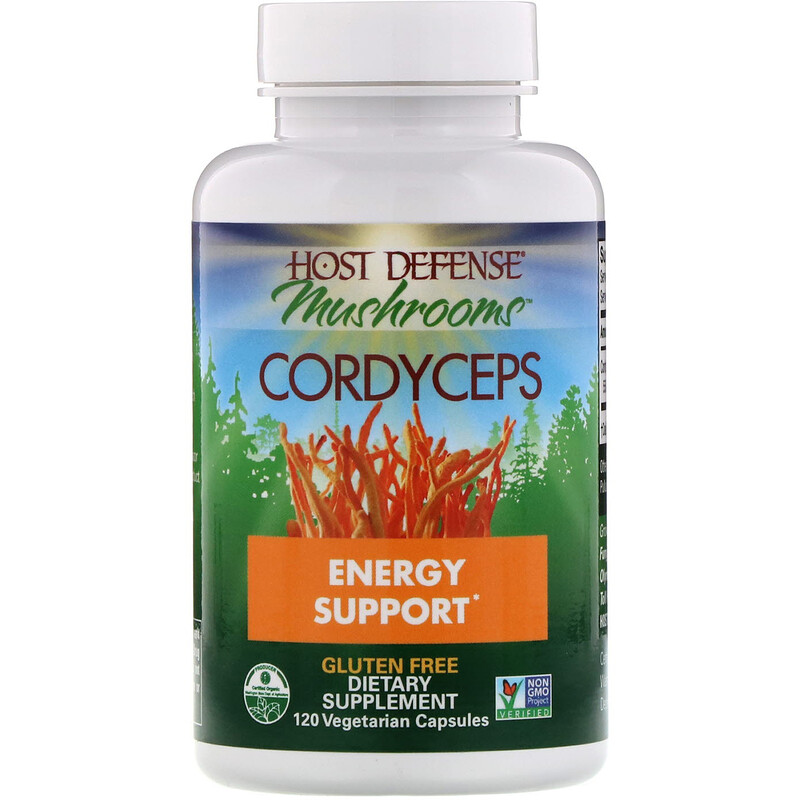 Fungi Perfecti, Cordyceps, Energy Support, 120 Vegetarian Capsules - iHerb